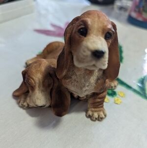 Castagna Adorable Brown Dog Figurine
